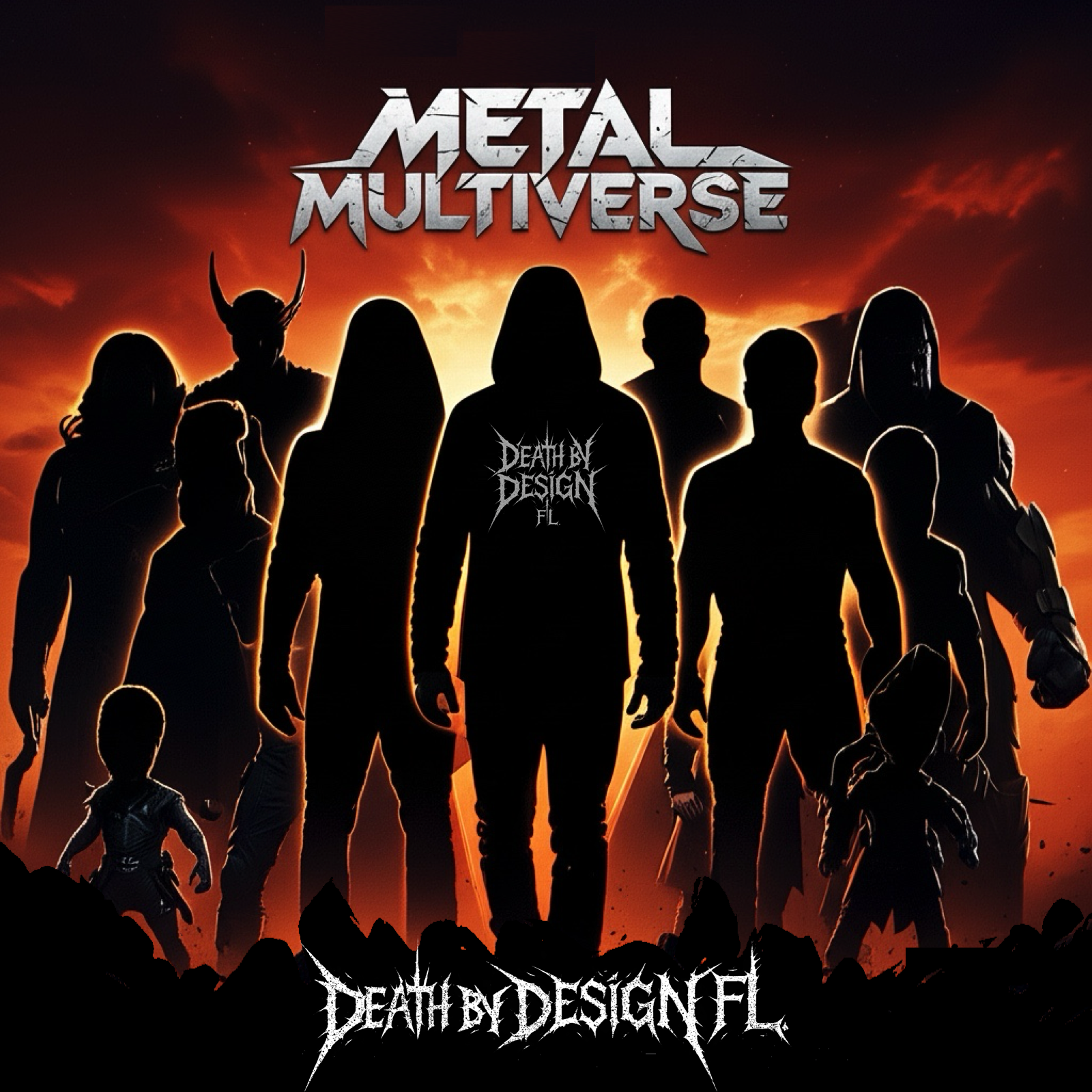 Death By Design FL — Metal Multiverse cover art